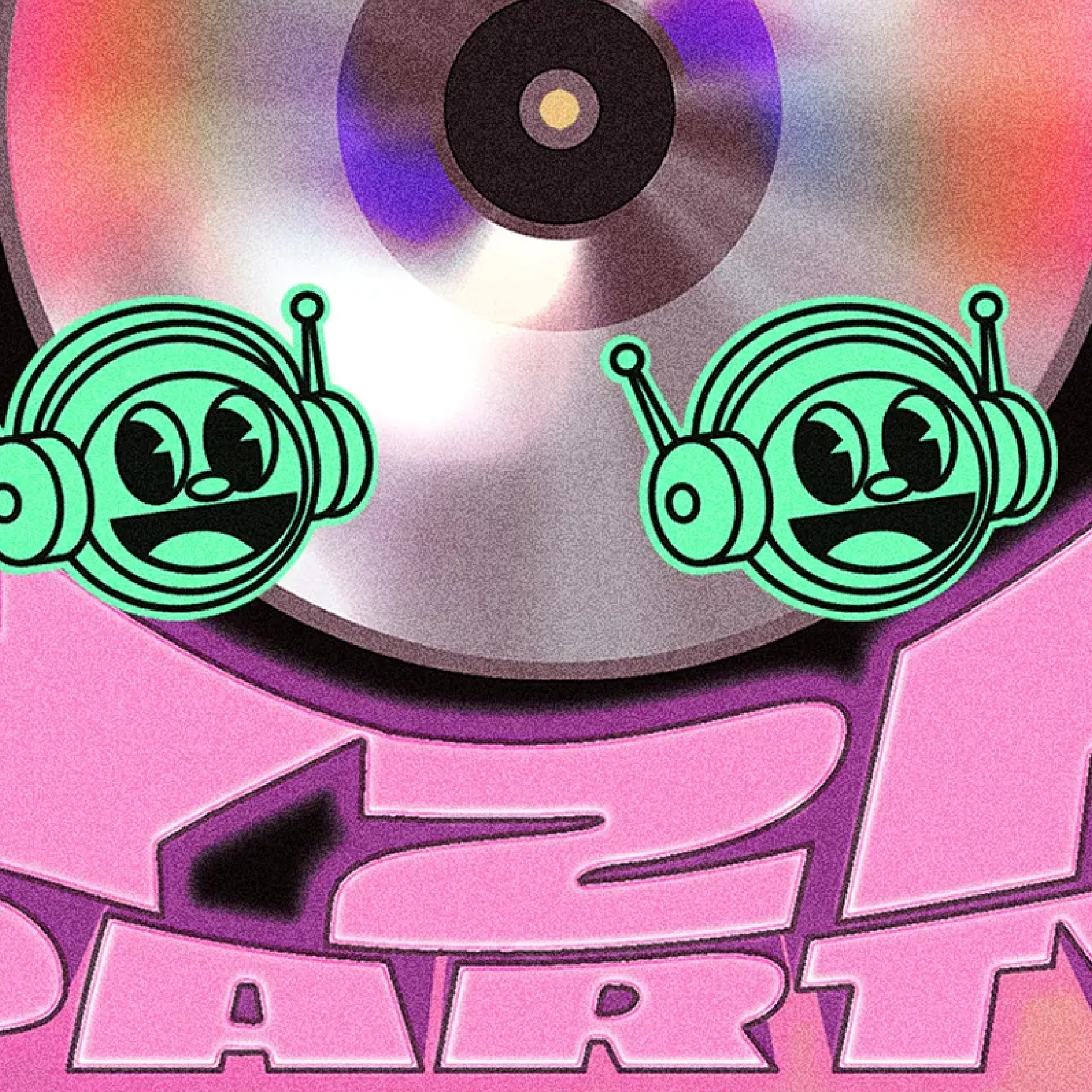 Flyer design for Y2K Throwback events